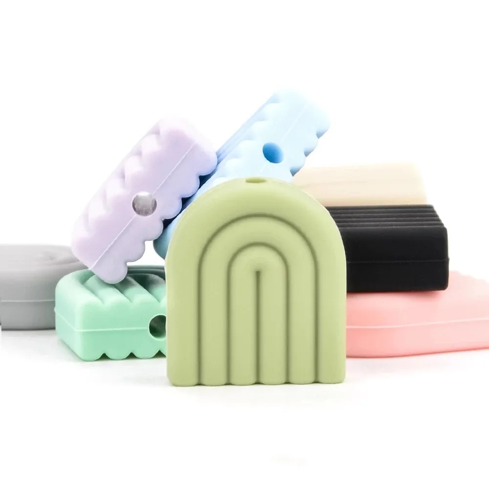 Baby Products List - Lofca 40 шт. Радужные детские силиконовые