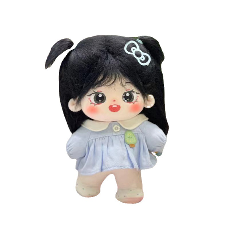 Baby Products Korea - Детская кукла 20 см с черными