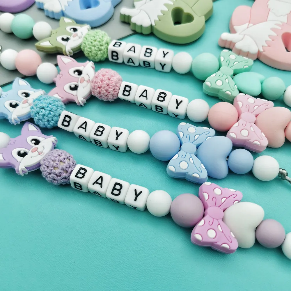 Персонализированные акриловые  – обзор и цена Baby Pacifier Clip