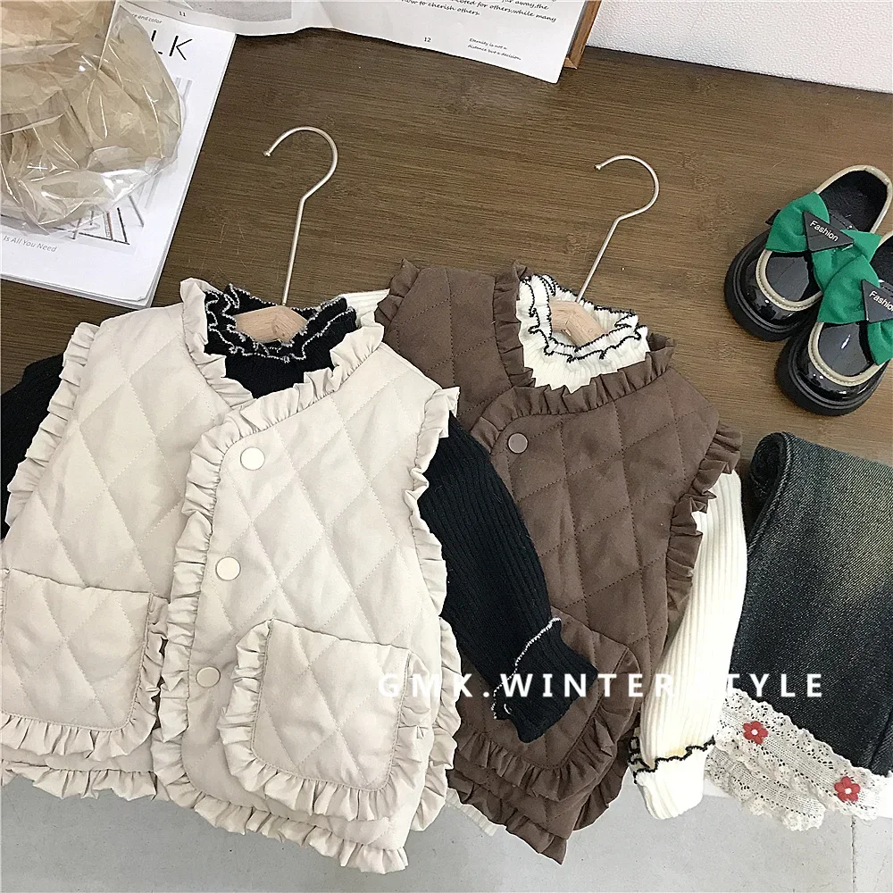 Жилет детский однотонный из хл – обзор и цена Baby Products Korea