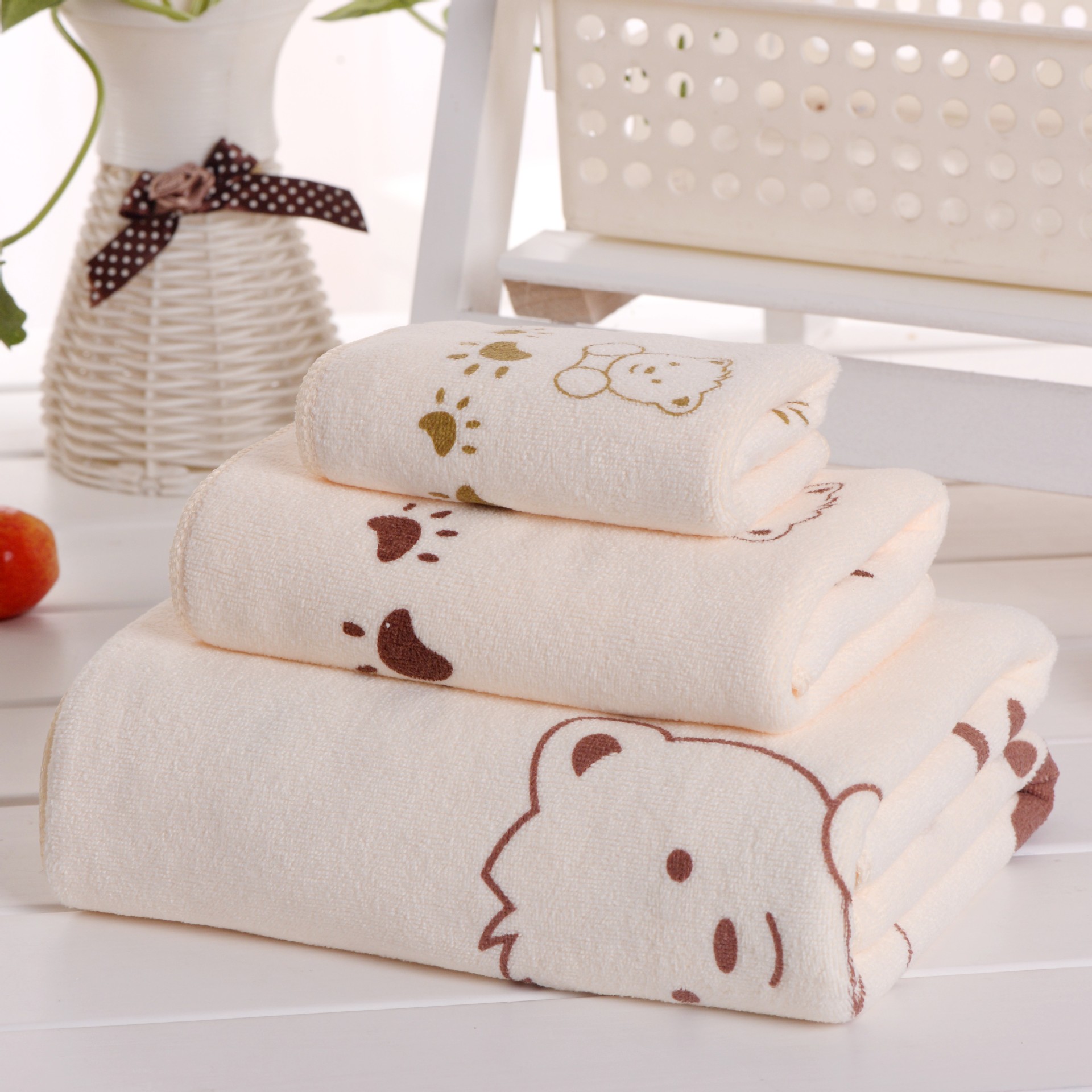 3 шт. детских полотенец с рису – обзор и цена Baby Products For Face