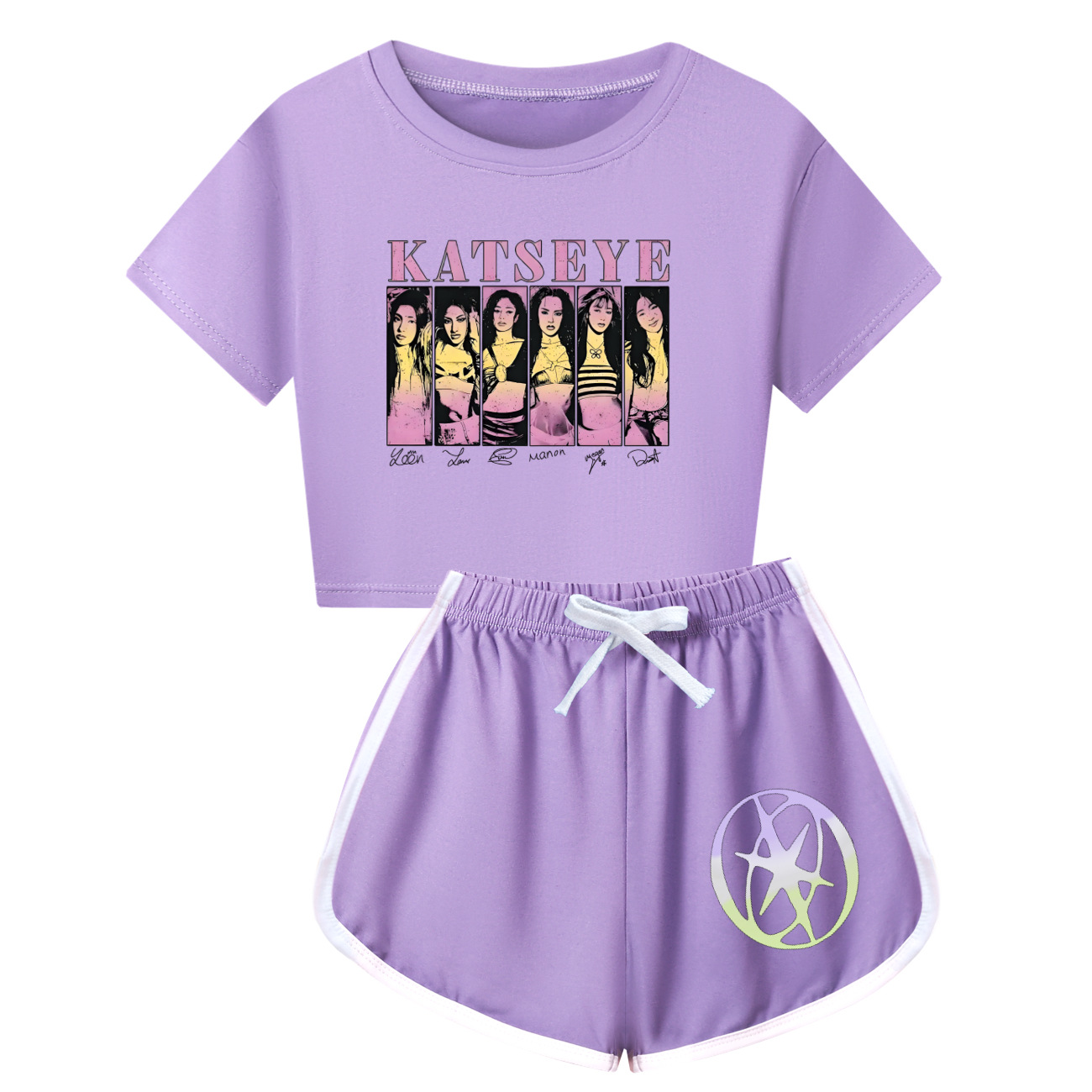 Katseye Merch, детская футболк – обзор и цена Baby Products Korea
