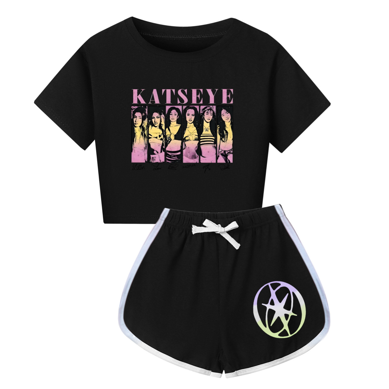 Katseye Merch, детская футболк – обзор и цена Baby Products Korea