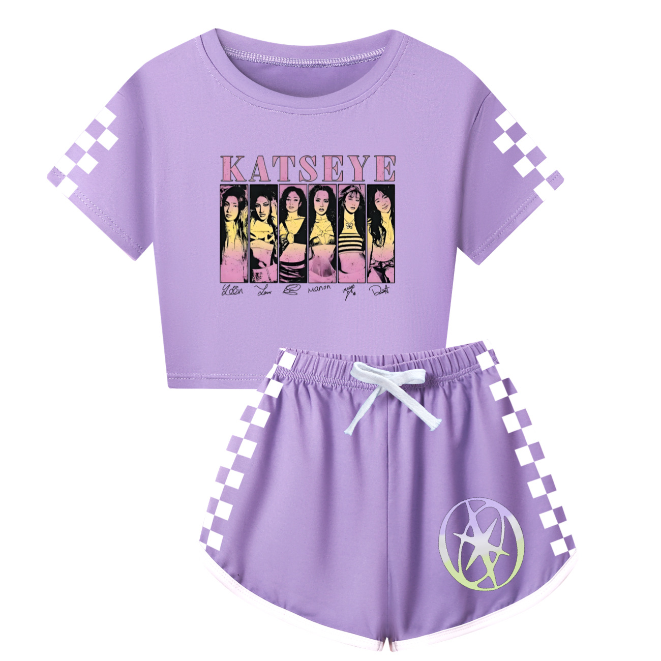 Katseye Merch, детская футболк – обзор и цена Baby Products Korea