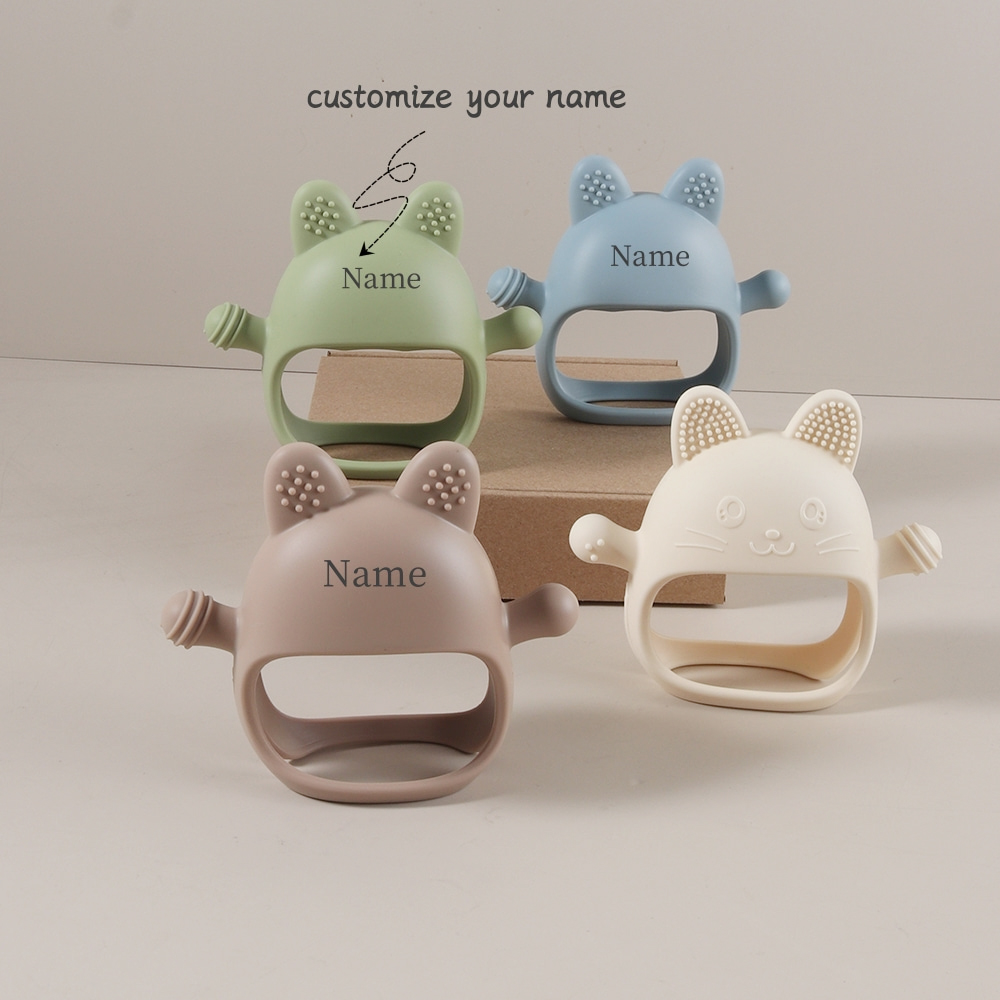 Персонализированный детский пр – обзор и цена Teething Mitten Baby
