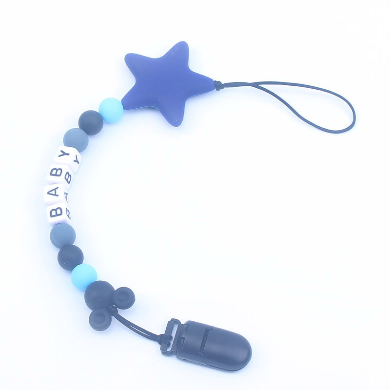 Именной держатель-цепочка для  – обзор и цена Baby Pacifier Clip