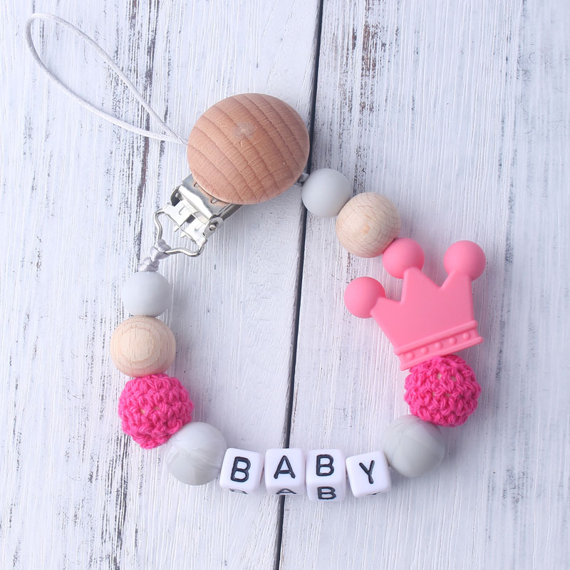 Персонализированный держатель  – обзор и цена Baby Pacifier Clip