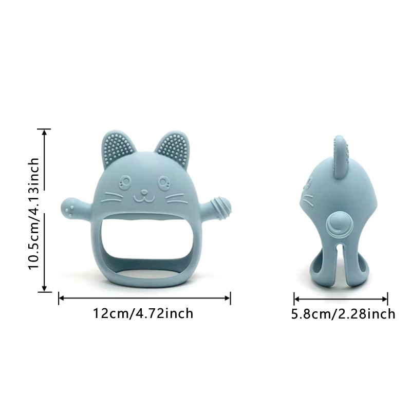 Силиконовая игрушка-прорезыват – обзор и цена Teething Mitten Baby