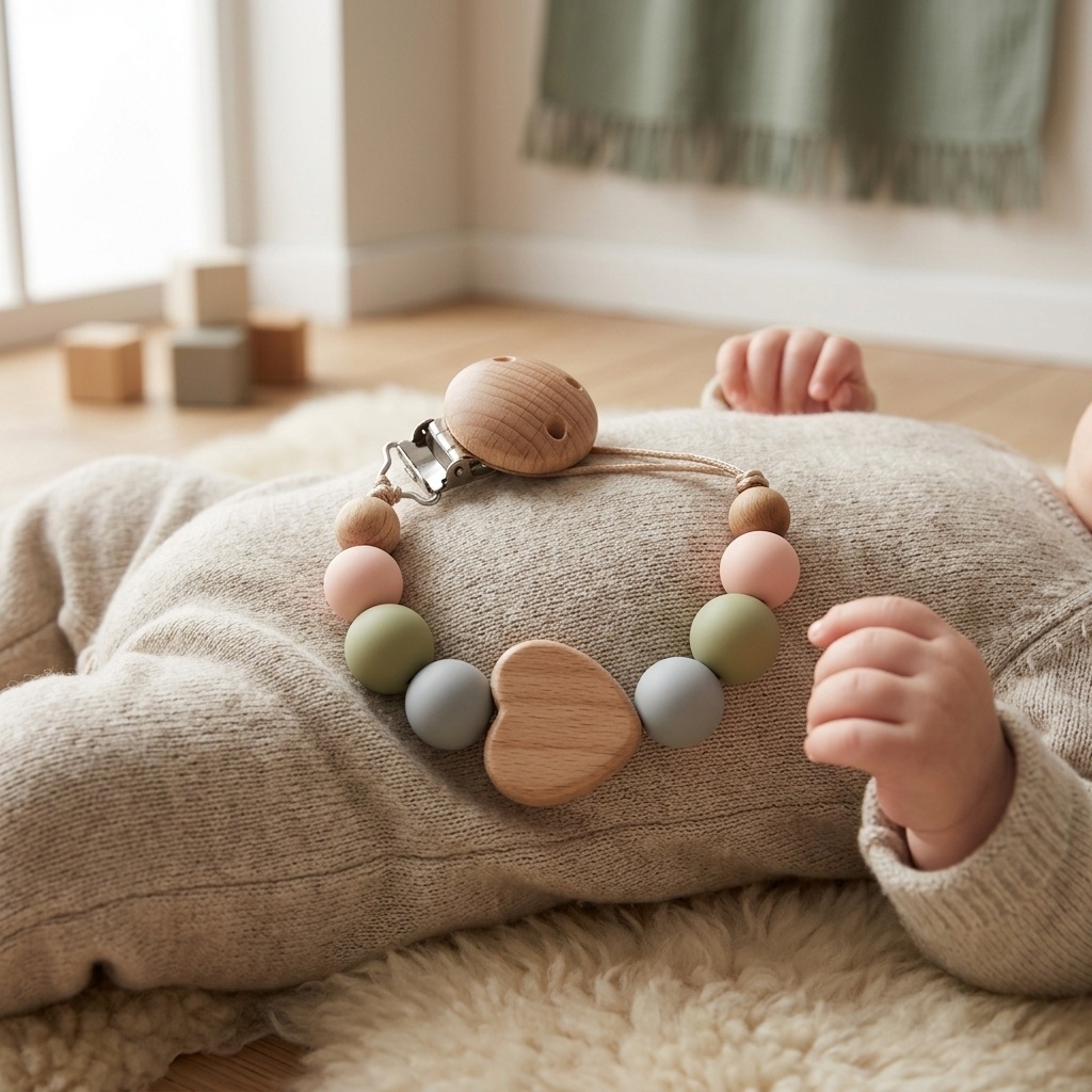 Детский пустышка с именем на и – обзор и цена Baby Pacifier Clip
