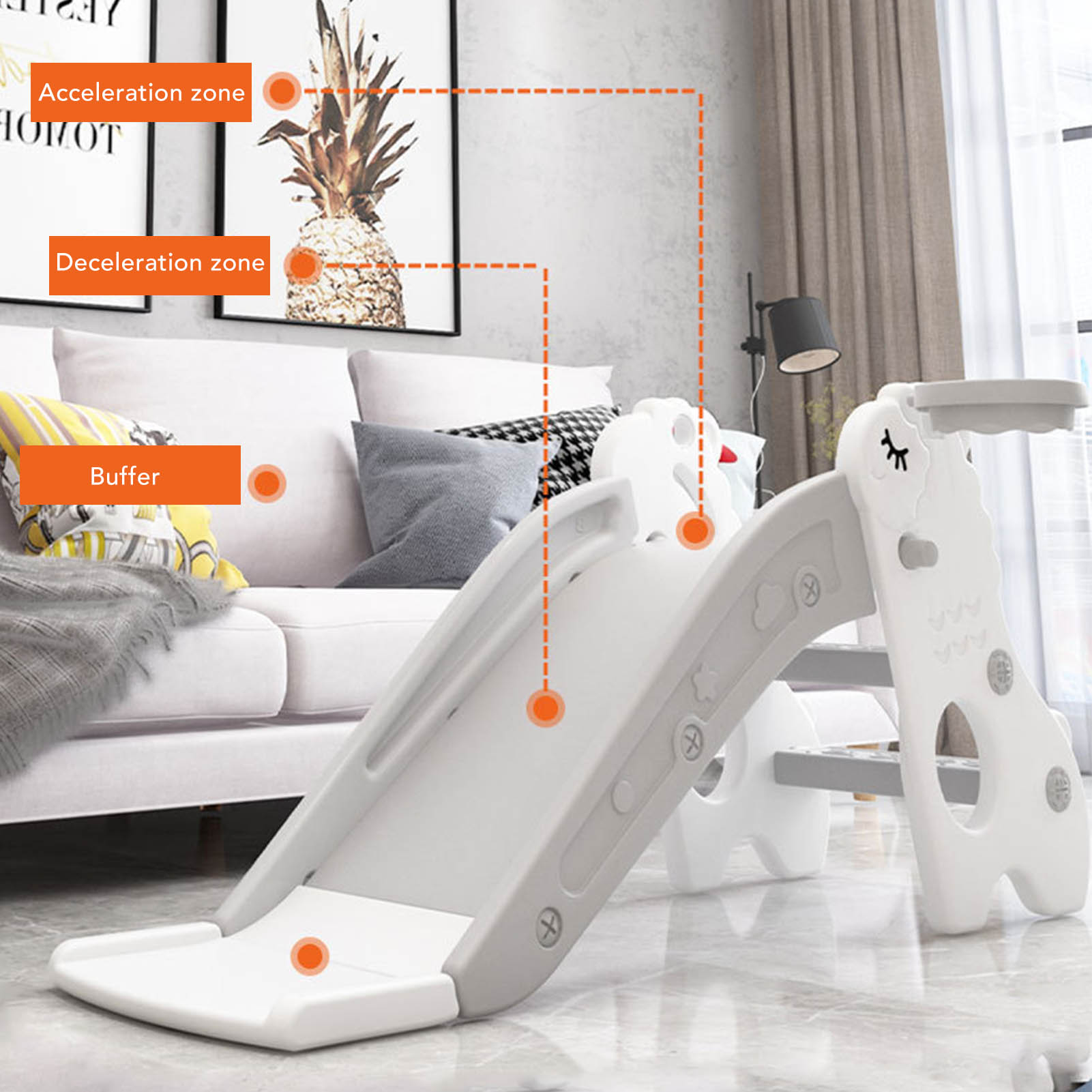 Детская комнатная горка-лестни – обзор и цена Baby Gate Stairs