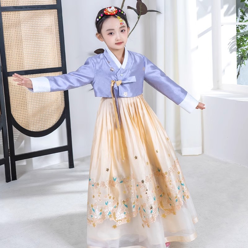 Детский ханбок для девочек, ко – обзор и цена Baby Products Korea