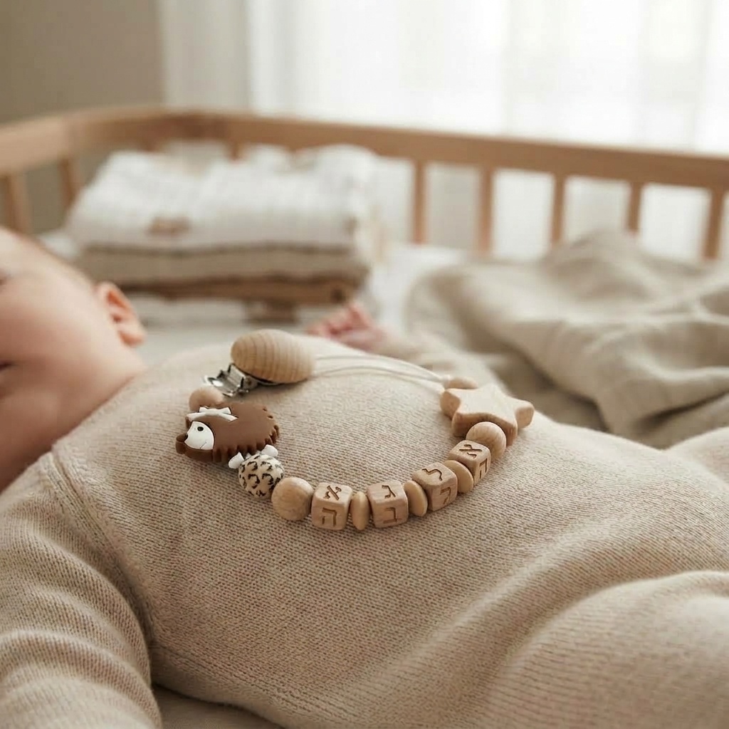 Персонализированный держатель  – обзор и цена Baby Pacifier Clip