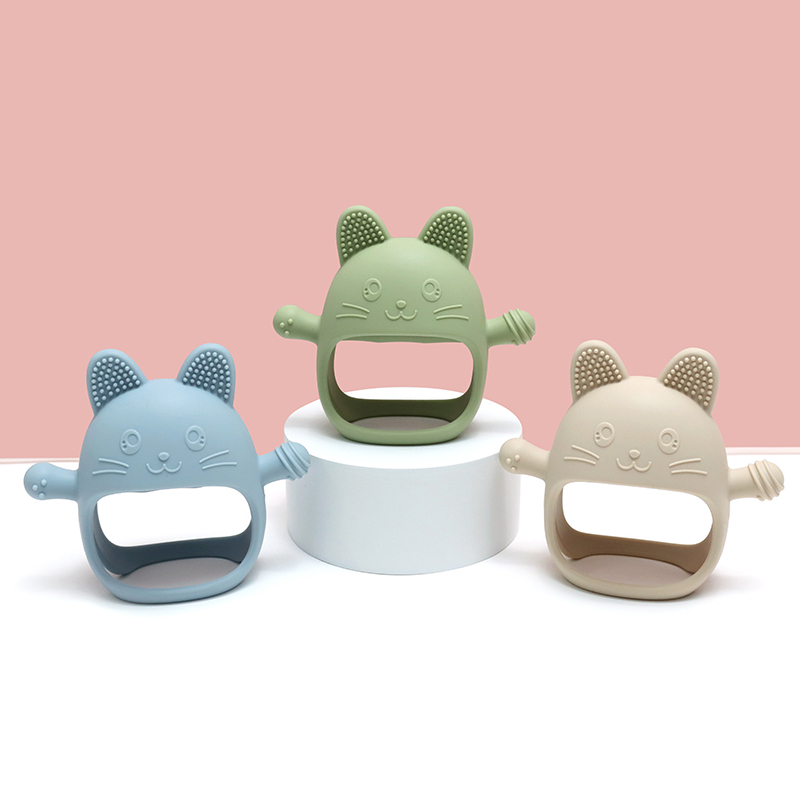 Детские Силиконовые бриллианто – обзор и цена Teething Mitten Baby