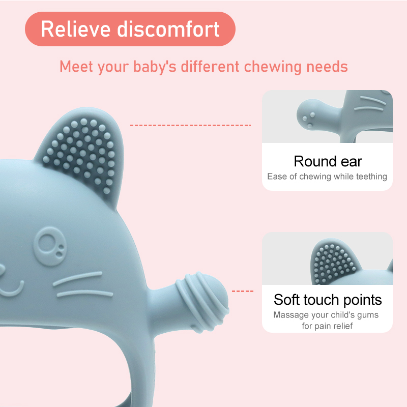 Детские Силиконовые бриллианто – обзор и цена Teething Mitten Baby